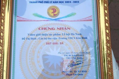 Tham gia cuộc thi: Video giới thiệu sách
